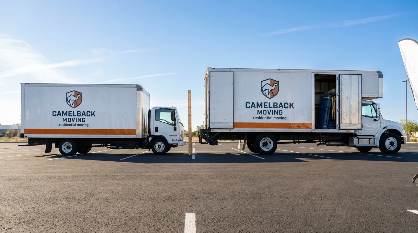 Moving truck size capacity guide in Hasbrouck Heights